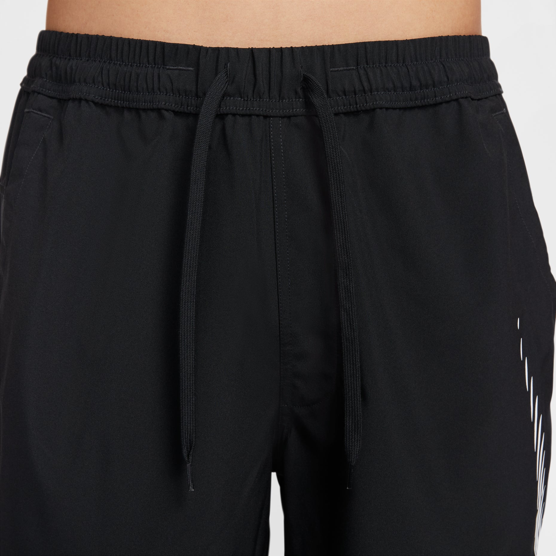 Nike Form Dri-FIT 9 Inch Unlined Versatile Shorts Asia Sizing 'Black White' HJ4046-010