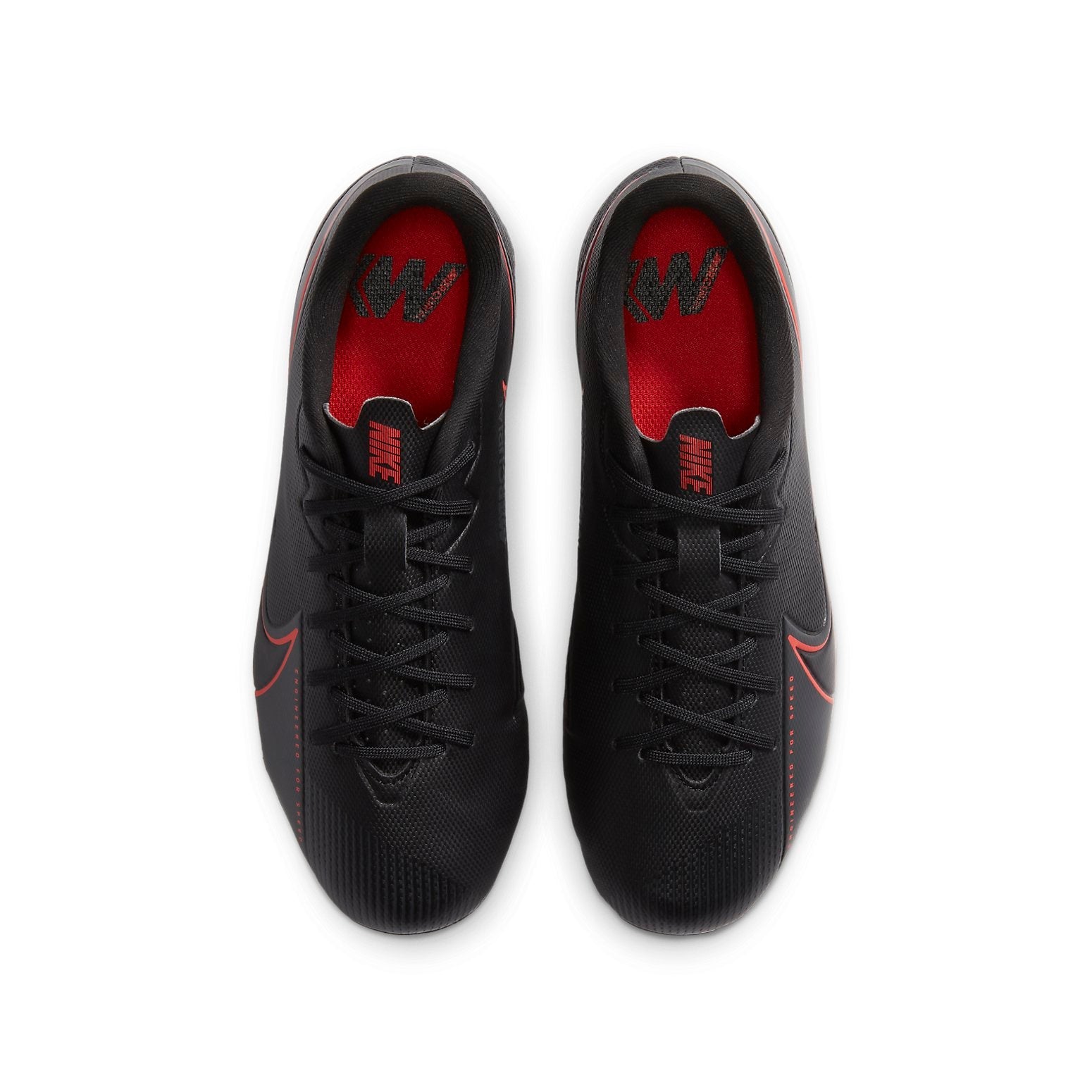 (GS) Nike Jr. Mercurial Vapor 13 Academy MG 'Black Red' AT8123-060