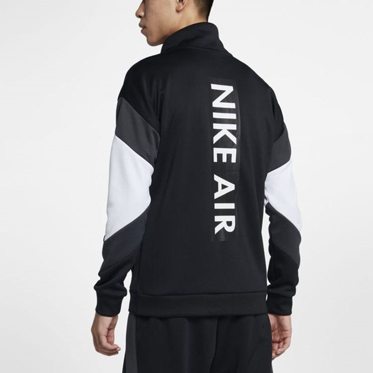 Nike Air Casual Sports Stand Collar Long Sleeves Jacket Black AJ5321-010