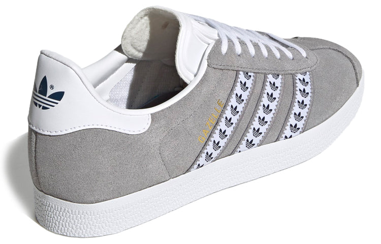 adidas Gazelle 'Grey White Black' FU9663