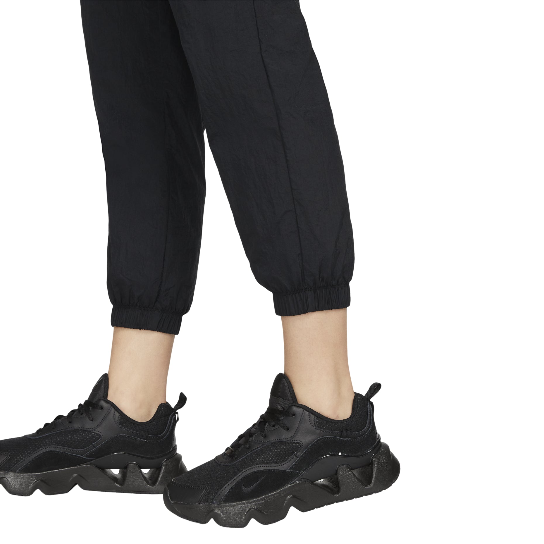 (WMNS) Nike Sportswear Essential Mid-Rise Pants 'Black' DM6184-010