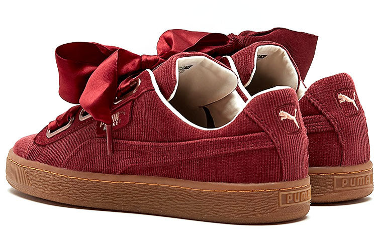 (WMNS) PUMA Basket Heart Corduroy 366729-02