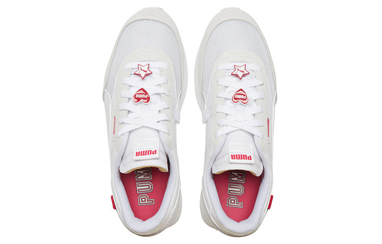 (WMNS) PUMA Future Rider 'Galentine's Day - White Virtual Pink' 380121-01