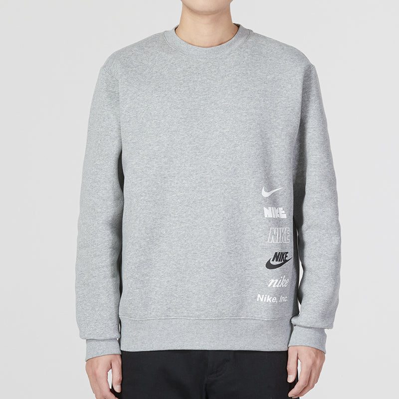 Nike Club Fleece+ Brushed-Back Crew DX0782-063