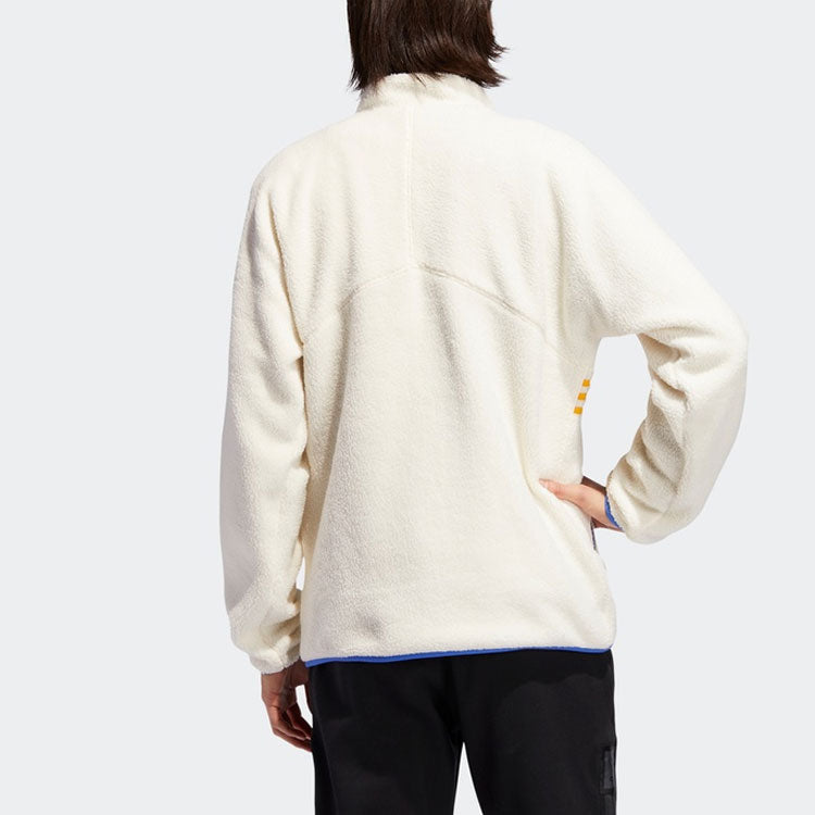 adidas originals Sherpa Full Zip Jacket White EE0309