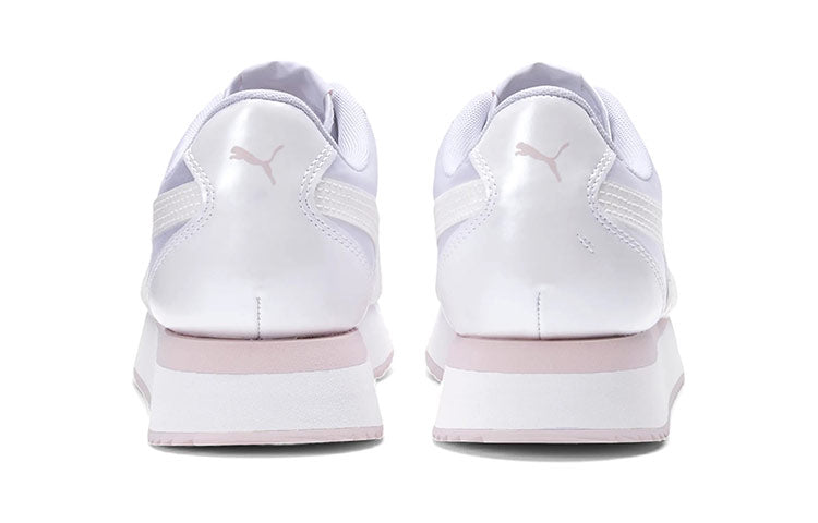 (WMNS) PUMA Turino Stacked Glitter Low-top Running Shoes White/Pink 371944-02