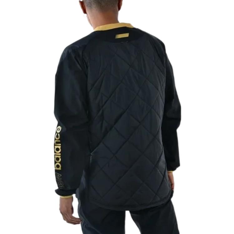 New Balance Black Out Collection Performance Filled Top Asia Sizing 'Black Gold' AMT25211-BLG