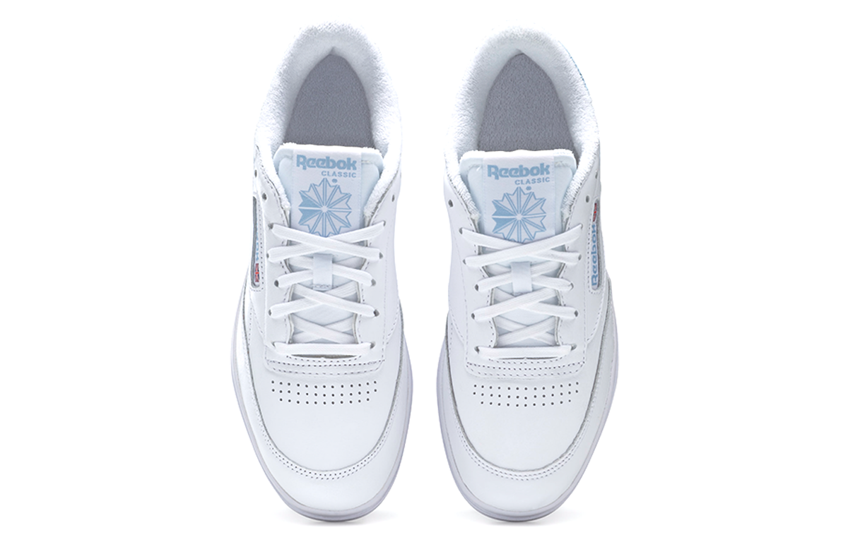 (WMNS) Reebok Club C Double 'White Light Blue' GZ5387
