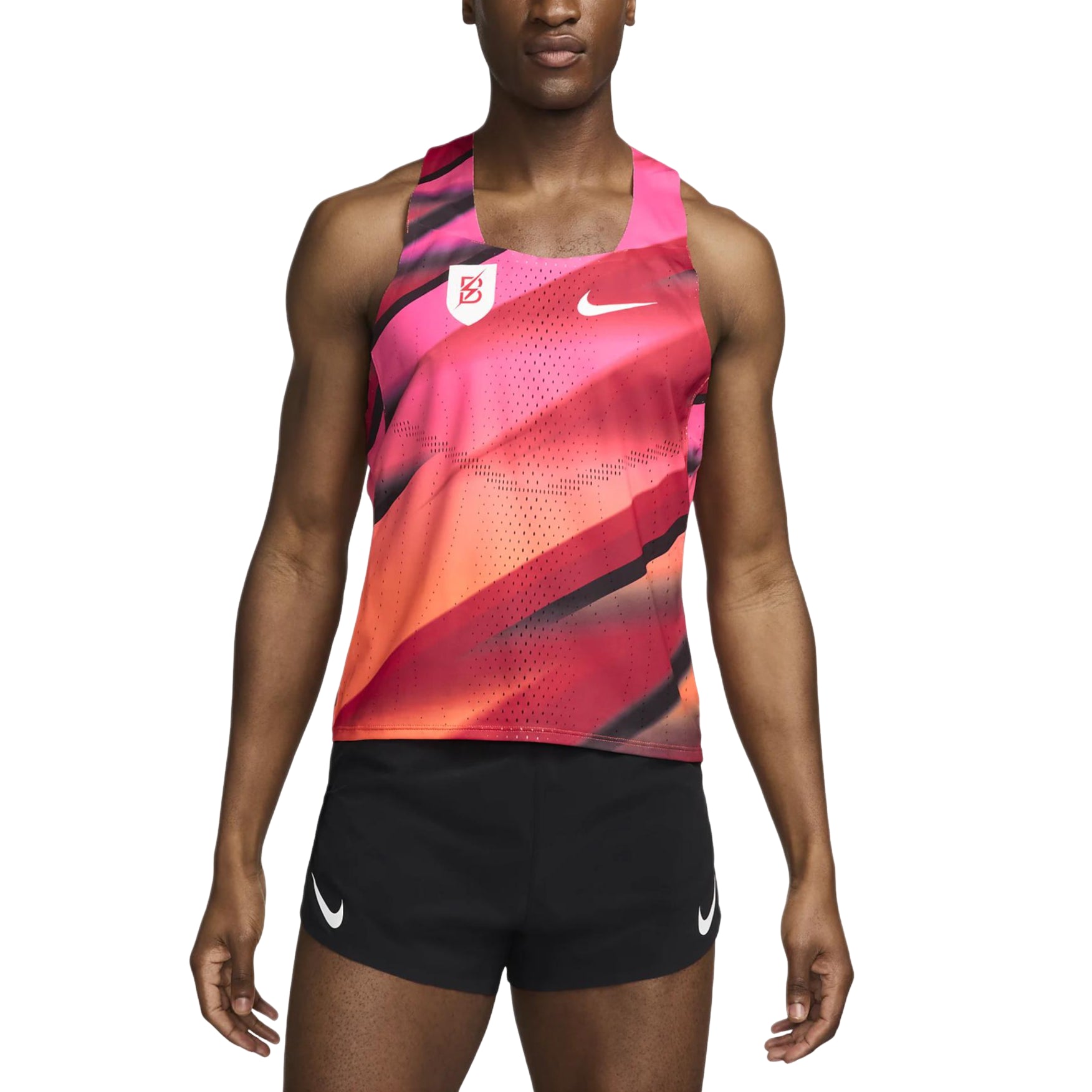 Nike AeroSwift Bowerman Track Club Top 'Red' FQ1362-614