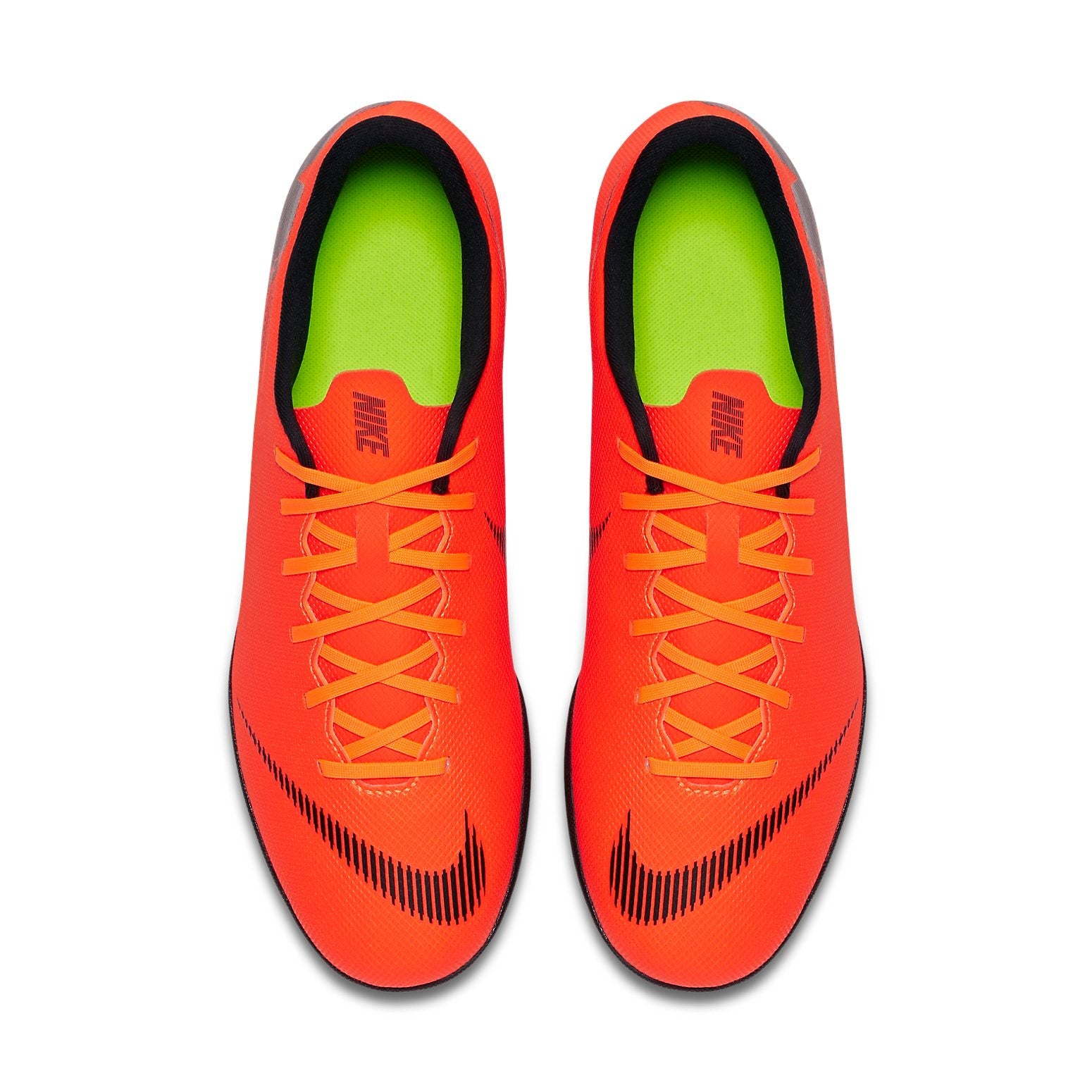 Nike Mercurialx Vapor 12 Club IC 'Black Orange' AH7385-810