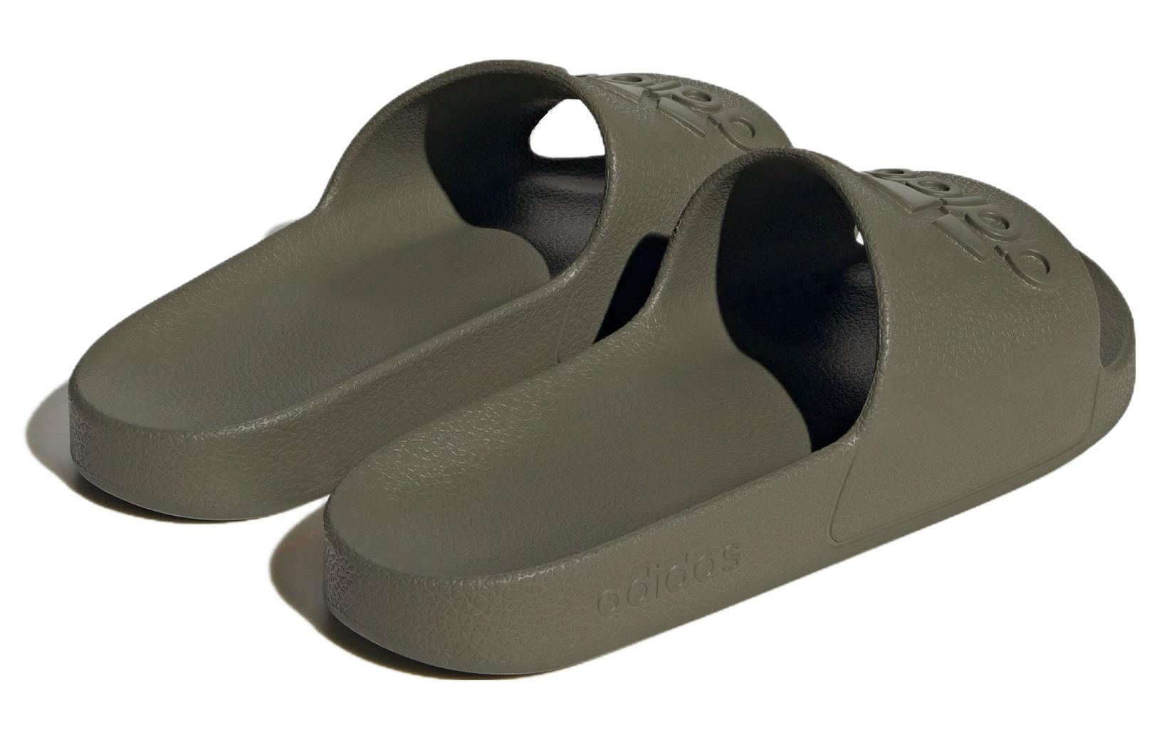 adidas Adilette Aqua Slides 'Olive Strata' IF7372
