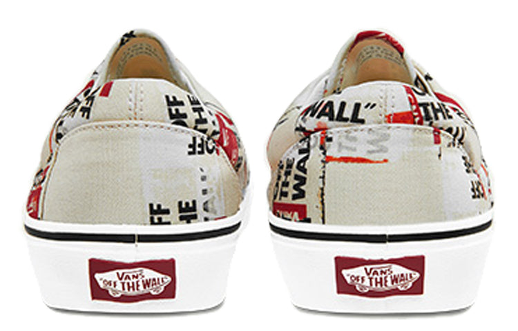 Vans Era Alphabet Gray Red Unisex 'Grey Red' VN0A4U39WN4