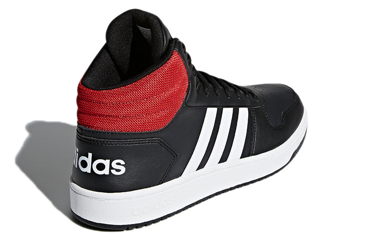 adidas Hoops 2.0 Mid 'Core Black Scarlet' DB0079