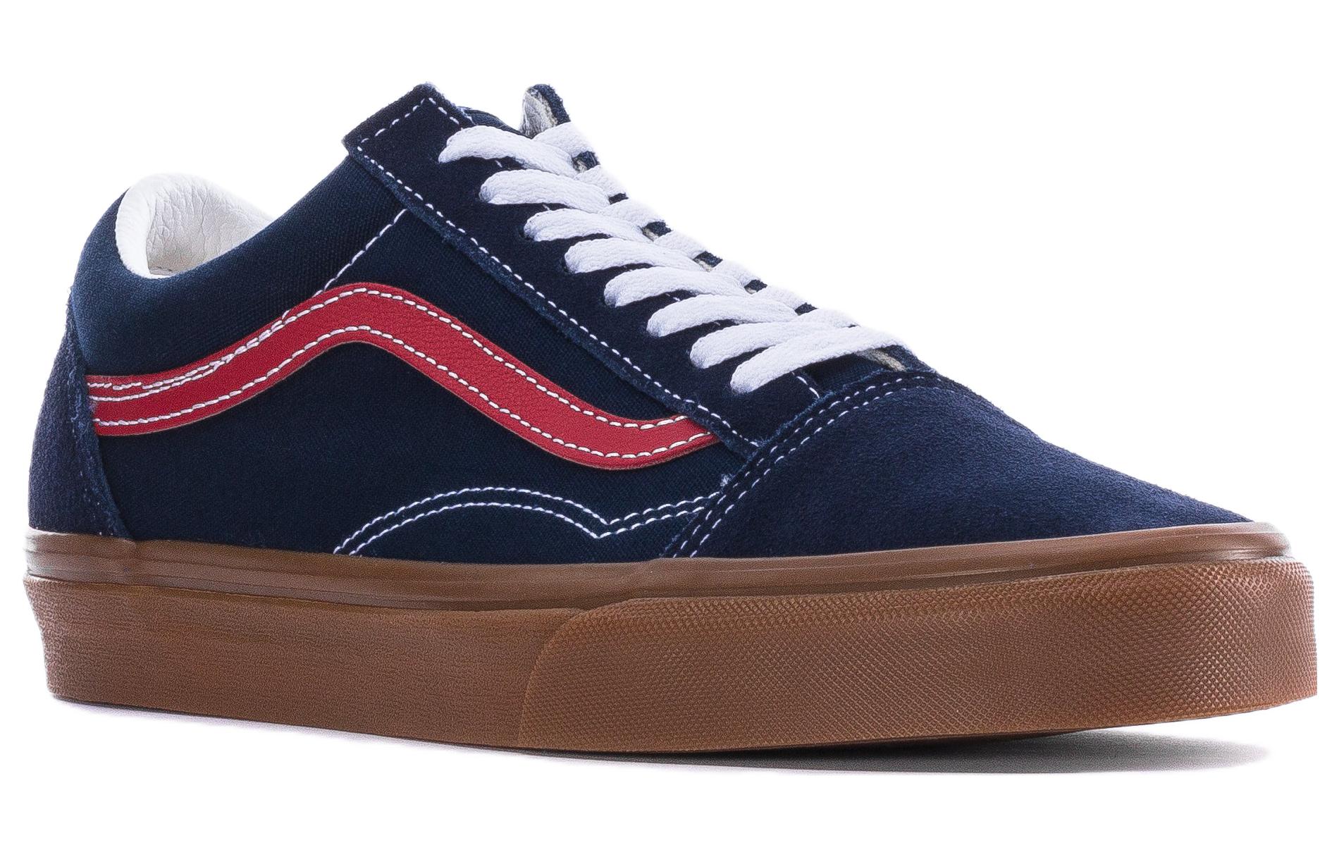 Vans Old Skool Shoes 'Dress Blues Chili Pepper Gum' VN0A5KRFB09