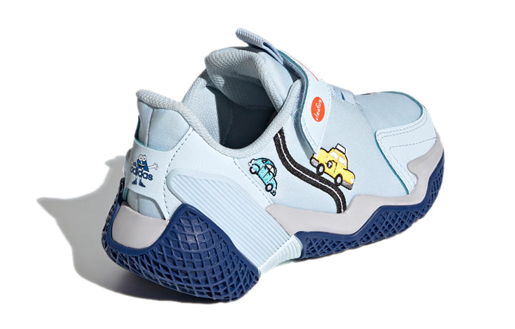 (PS) adidas Cleofus x adidas 4Uture Rnr El K 'Blue Orange Yellow' FW8034