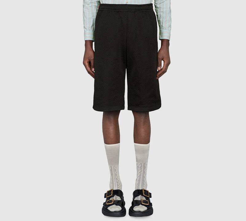 Men's Gucci Side Mesh Shorts Black 600215-XJB1N-1082