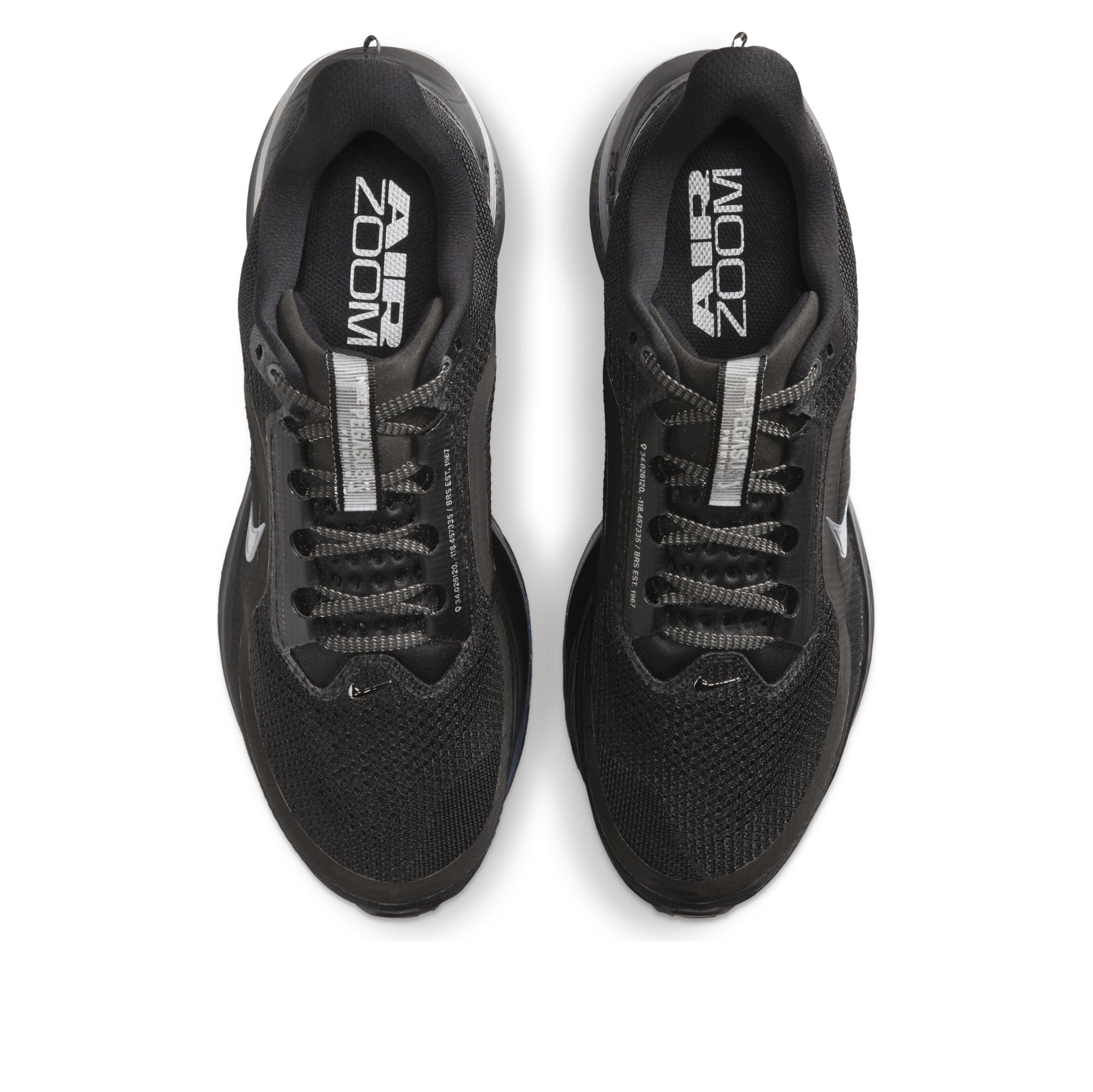 Nike Air Zoom Pegasus Premium 'Black Metallic Silver' HQ2592-005