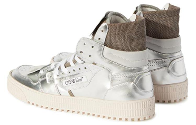 Off-White 3.0 Off-Court High 'Silver Brown Green' OMIA065F23LEA0047272