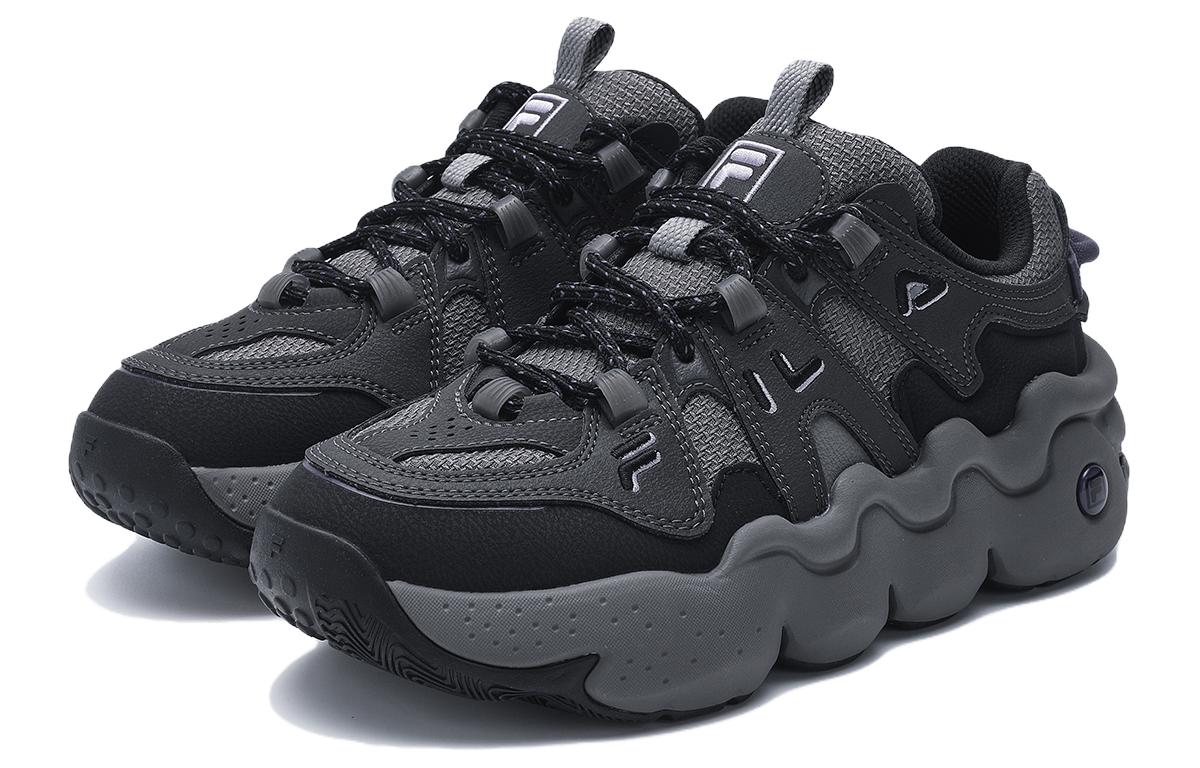 (WMNS) FILA Panini Running Shoes 'Black Grey' F12W412111FBC