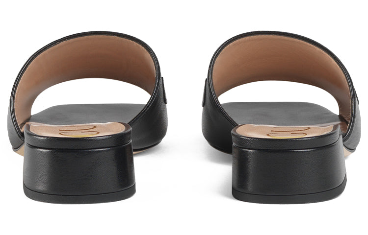 (WMNS) Gucci Zumi Shoe Black 602415-C9D00-1000