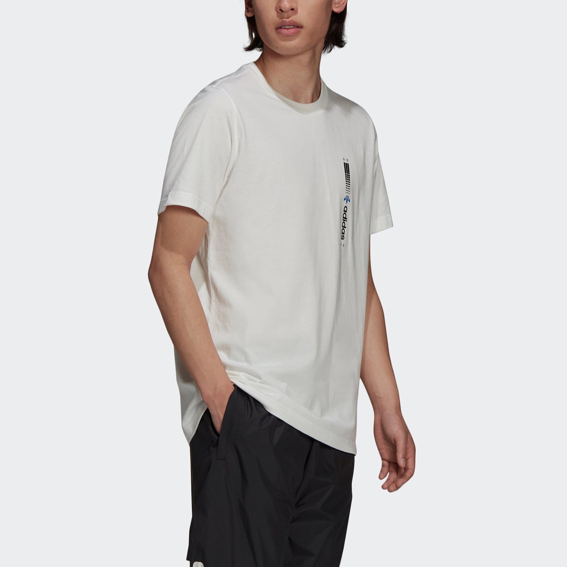 adidas originals Symbol Tee Casual Sports Breathable Short Sleeve White H13524