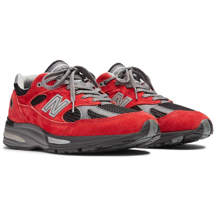 New Balance 991v2 'Red Black Grey' U991KR2