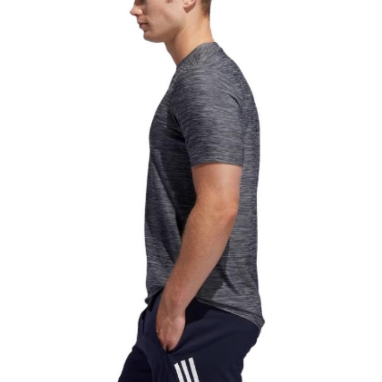 adidas All Set Tee 'Black Melange' FL8478