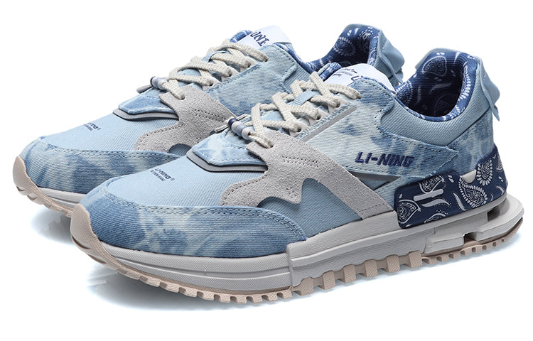 Li-Ning Eternal 92 Low Paris Fashion Week 2021 'Smoke Blue' AGCR097-1