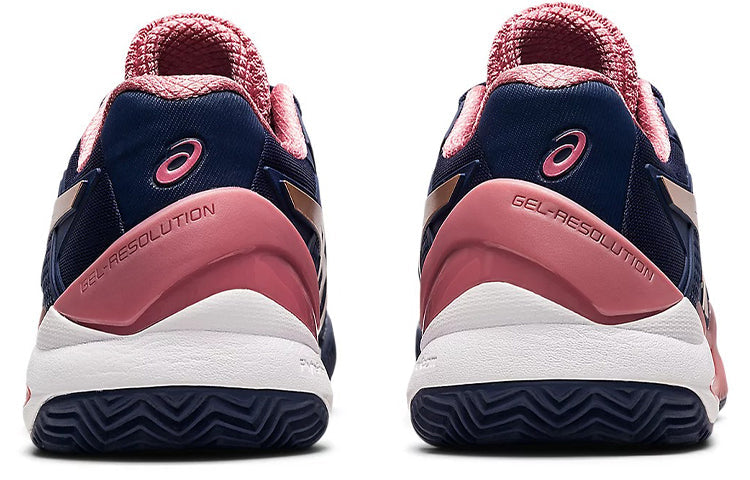 (WMNS) ASICS Gel-Resolution 8 Clay 'Peacoat Rose Gold' 1042A070-404