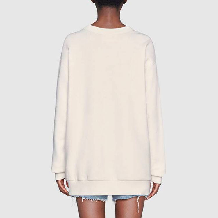 (WMNS) Gucci Bananya Sweatshirt 'White' 617964-XJDGM-9095