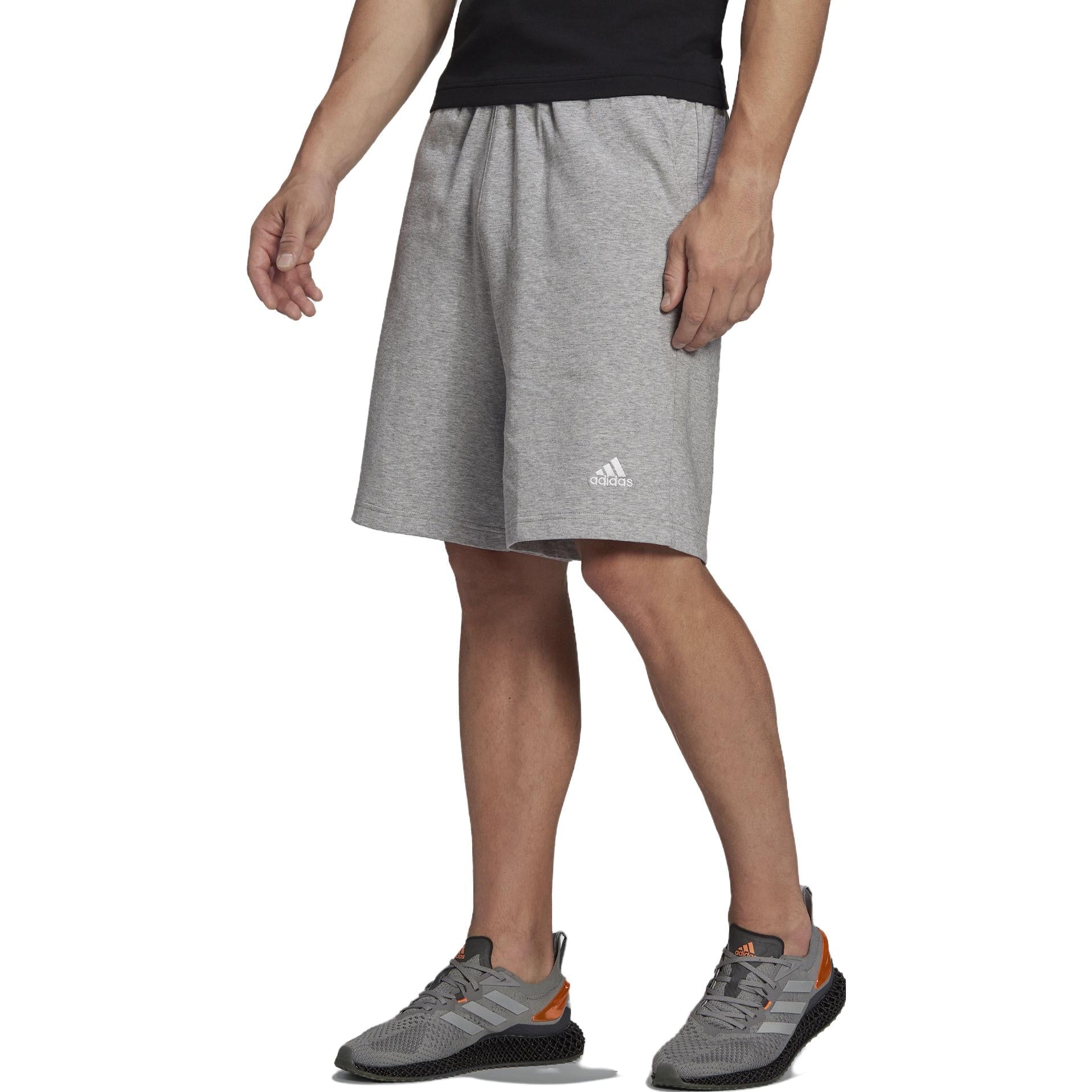 adidas Sudio Lounge Shorts 'Heather Grey' HB0480