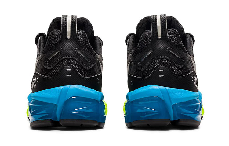 (GS) ASICS Gel Quantum 180 6 'Black Aizuri Blue' 1204A002-008
