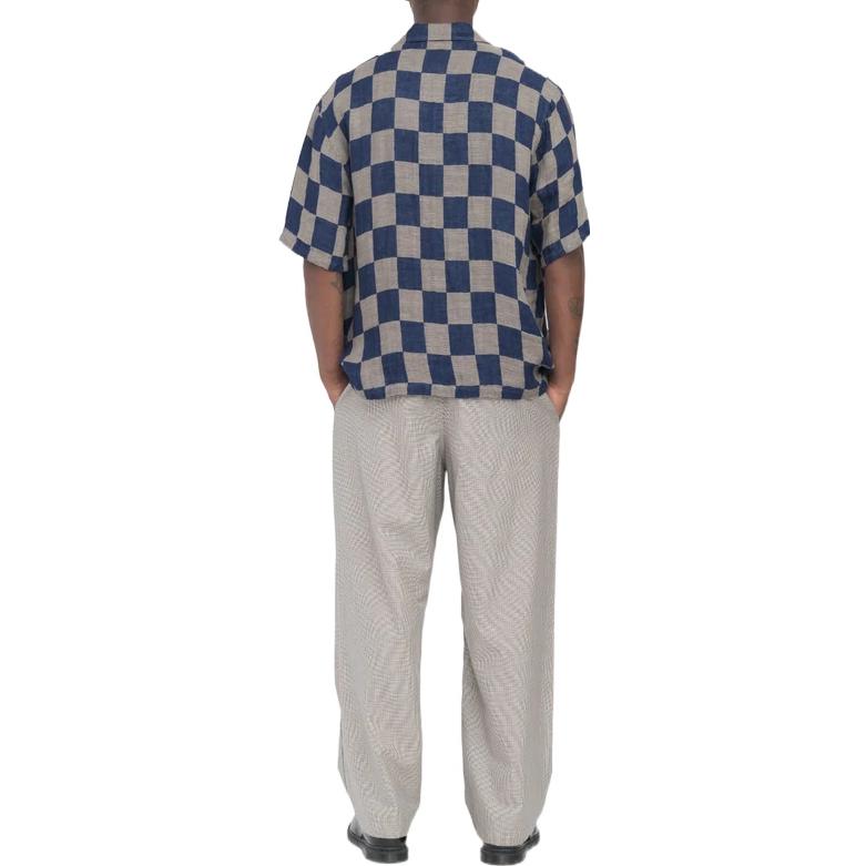 Stussy x OUR LEGACY Work Shop Box Shirt Shortsleeve 'Grey Blue' WS2222BBG