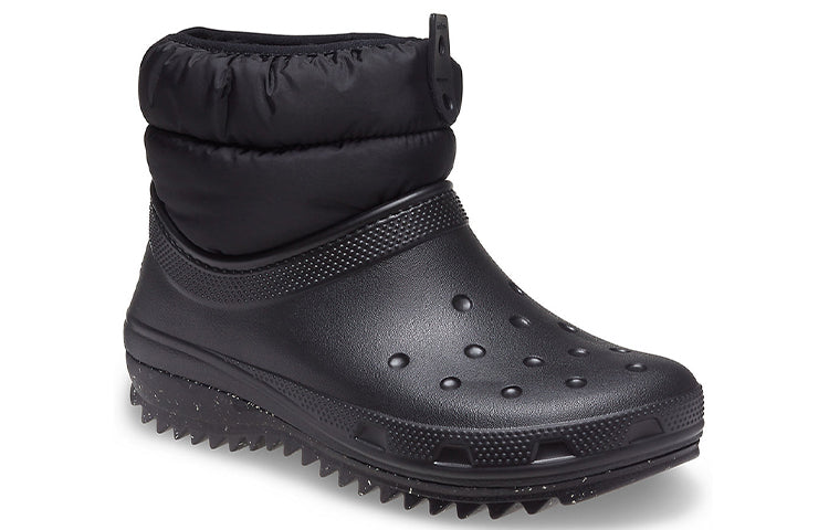 (WMNS) Crocs Classic Neo Puff Shorty Boots 'Black' 207311-001