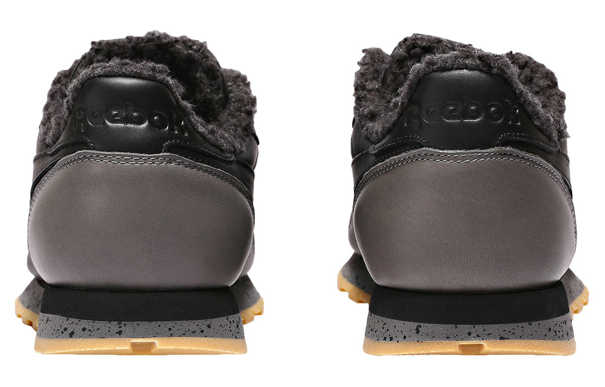 Reebok Classic Leather Low Sherpa SPP 'Black Gray' CN1817