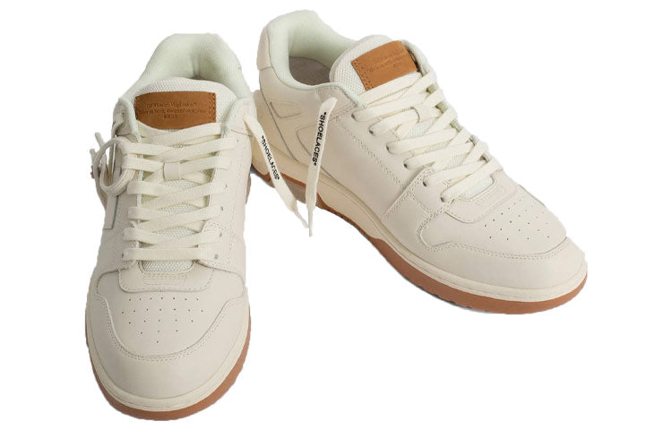 Off-White Out Of Office Low-Casual Shoes Beige OMIA189S21LEA0016161
