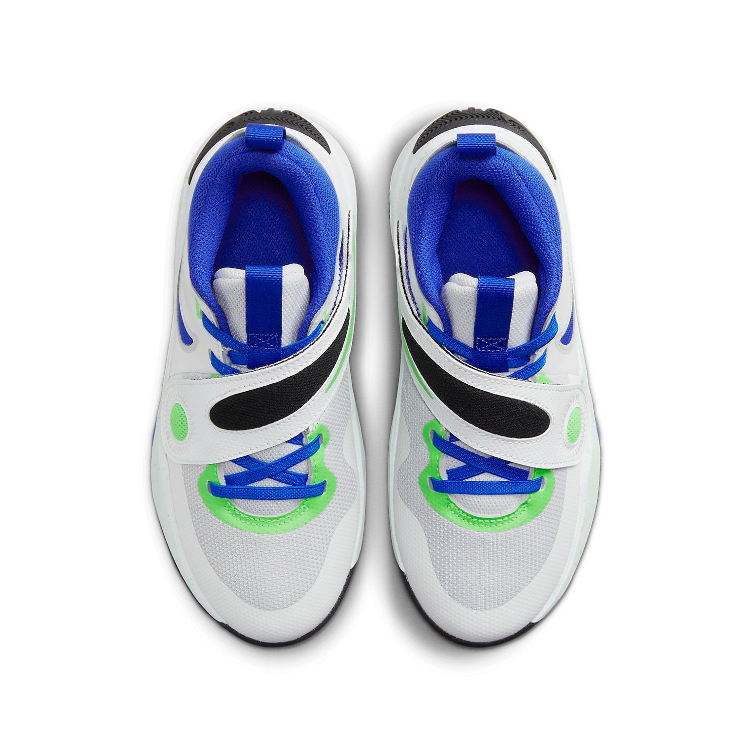 (GS) Nike Team Hustle D11 'Green Strike Racer Blue' DV8996-101