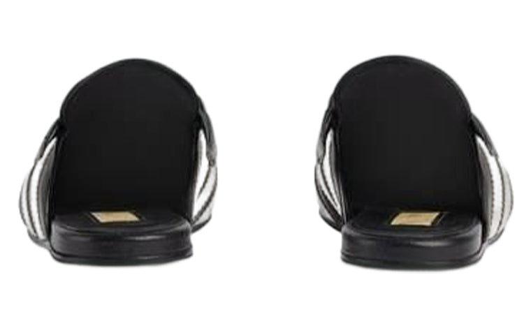 (WMNS) adidas X Gucci Slipper With Horsebit 'Black' 721482-AAA71-1090