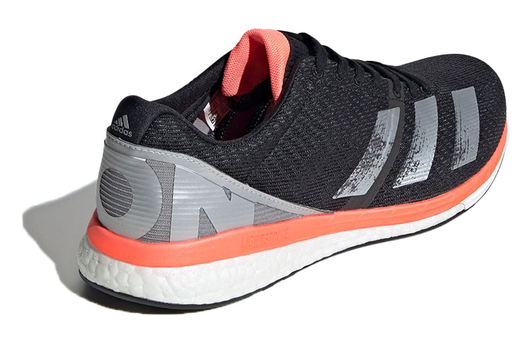 adidas Adizero Boston 8 Wide 'Black Orange' EE4991