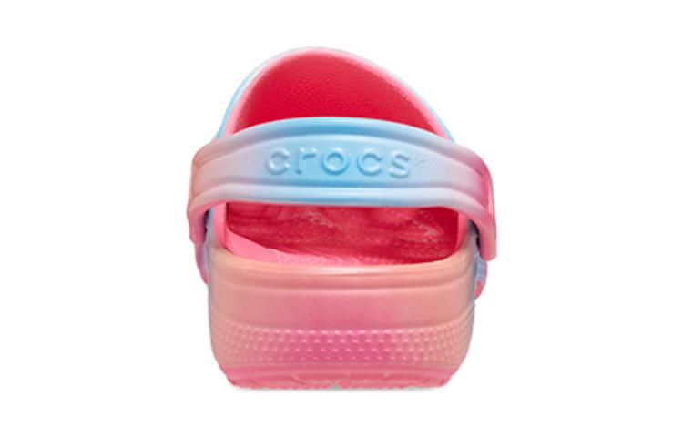 (GS) Crocs Classic Color Dip Clogs 'Pink Blue Orange' 209041-6WA