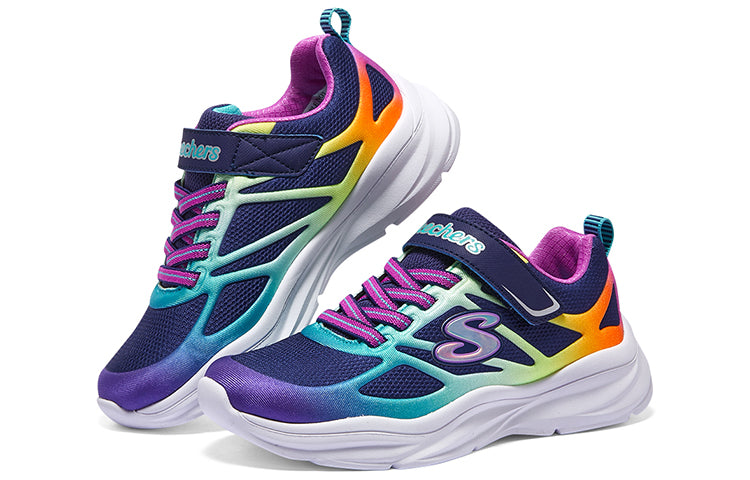 (GS) Skechers Dreamy Lites Shoes 'Navy Multi' 303503L-NVMT