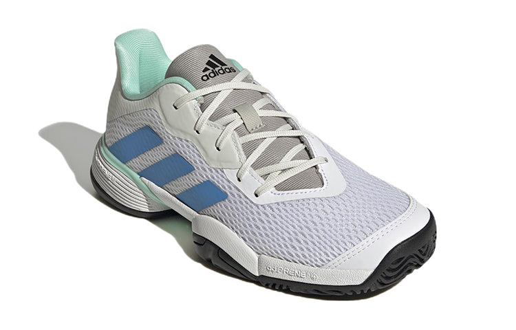 (GS) adidas Barricade Tennis Shoes 'White Pulse Blue' GY4017