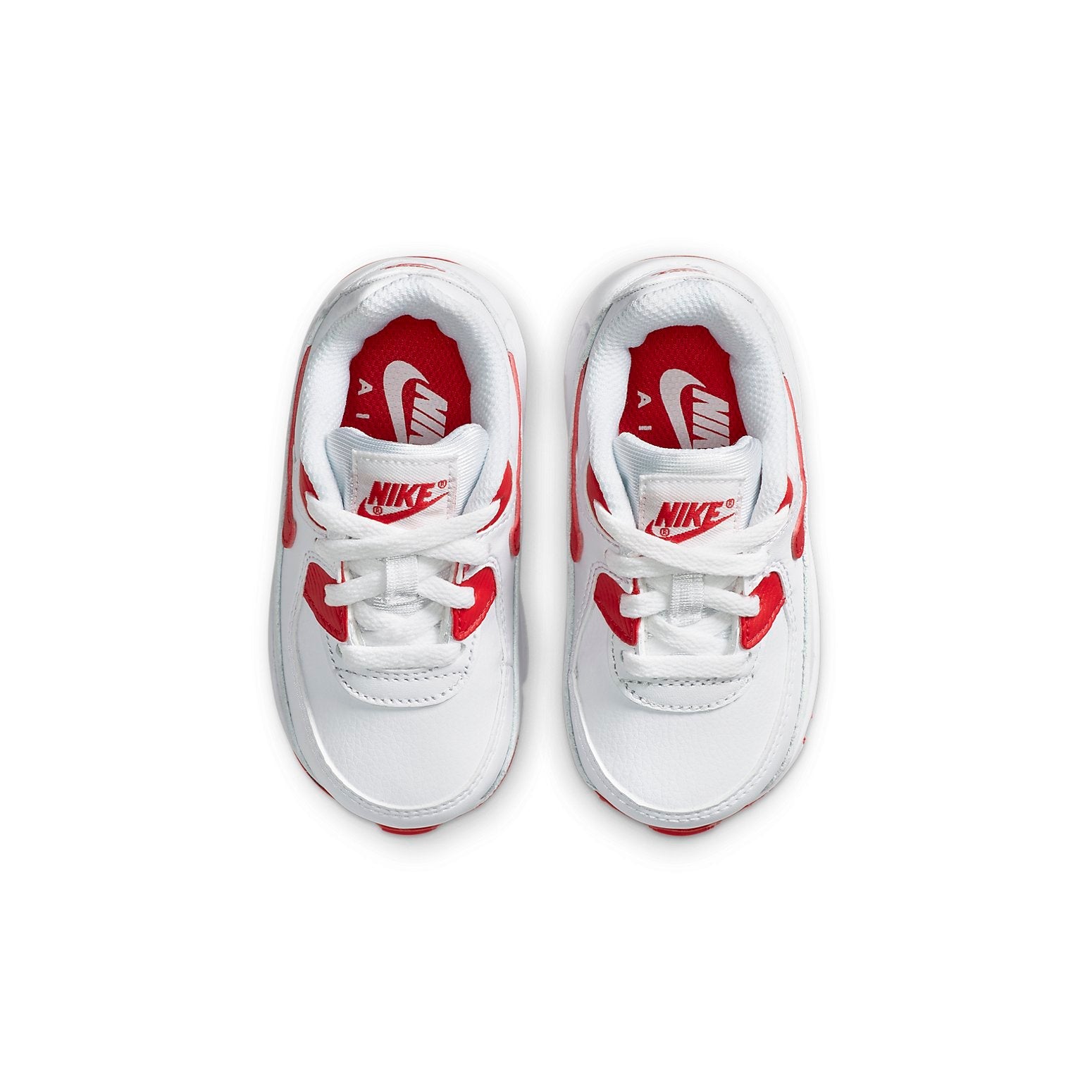 (TD) Nike Air Max 90 'White Hyper Red' CD6868-106