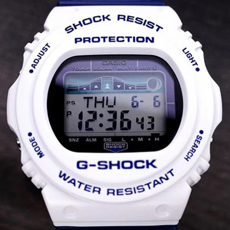 CASIO G-Shock Digital 'White Blue' GWX-5700SS-7D