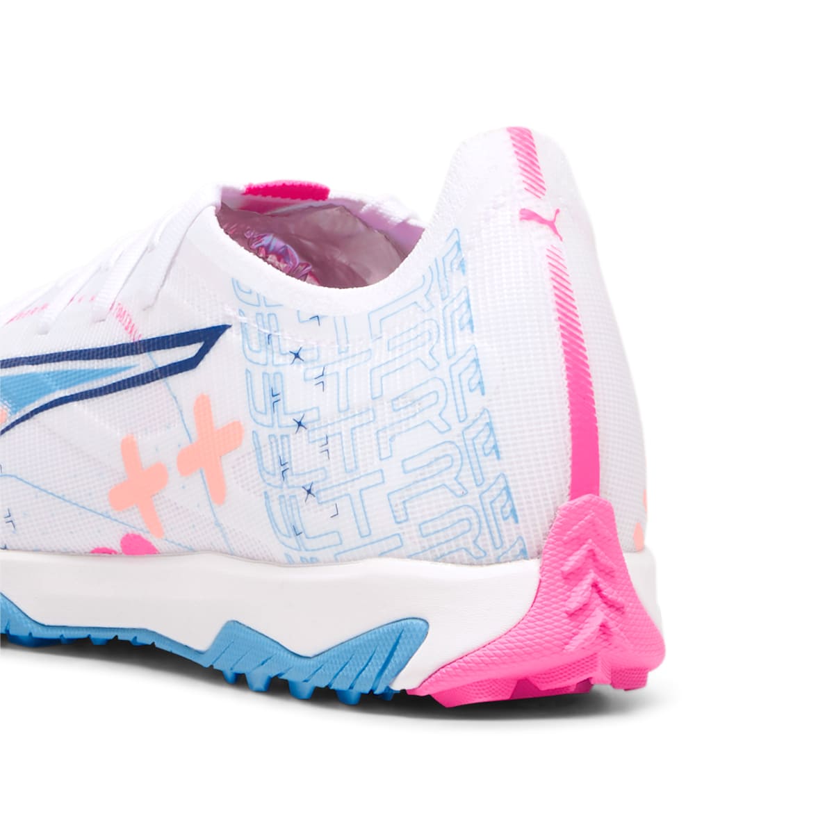 PUMA Ultra 5 Match Volume Up TT 'White Luminous Blue Pink' 108091-01