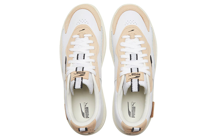PUMA Oslo Pro Soft White/Orange Low Casual Board Shoes 374085-01