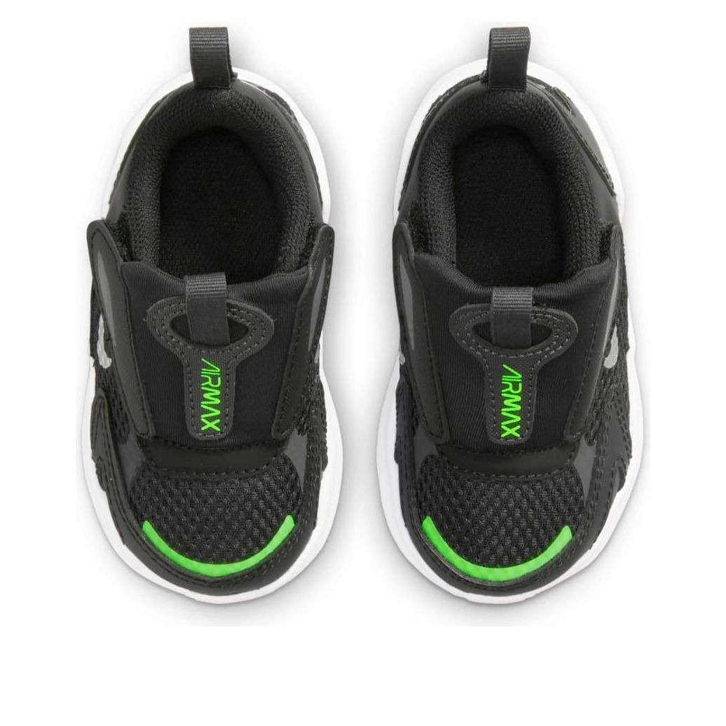(TD) Nike Air Max Bolt Low-Top Running Shoes Black/White CW1629-006