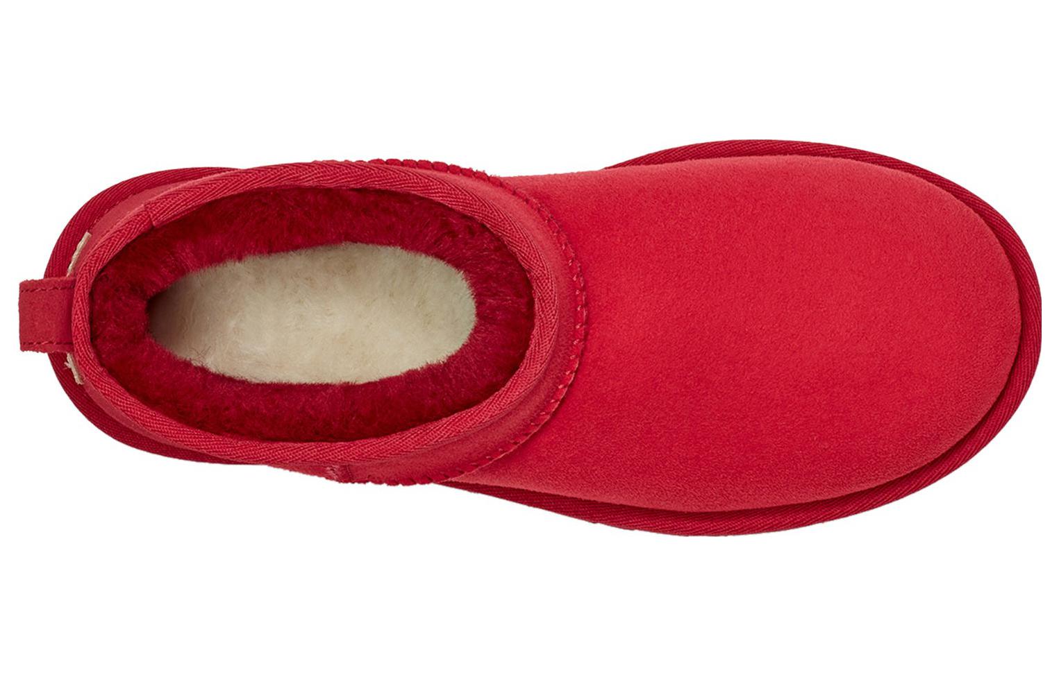 (WMNS) UGG Classic Ultra Mini Boot 'Samba Red' 1116109-SRTL