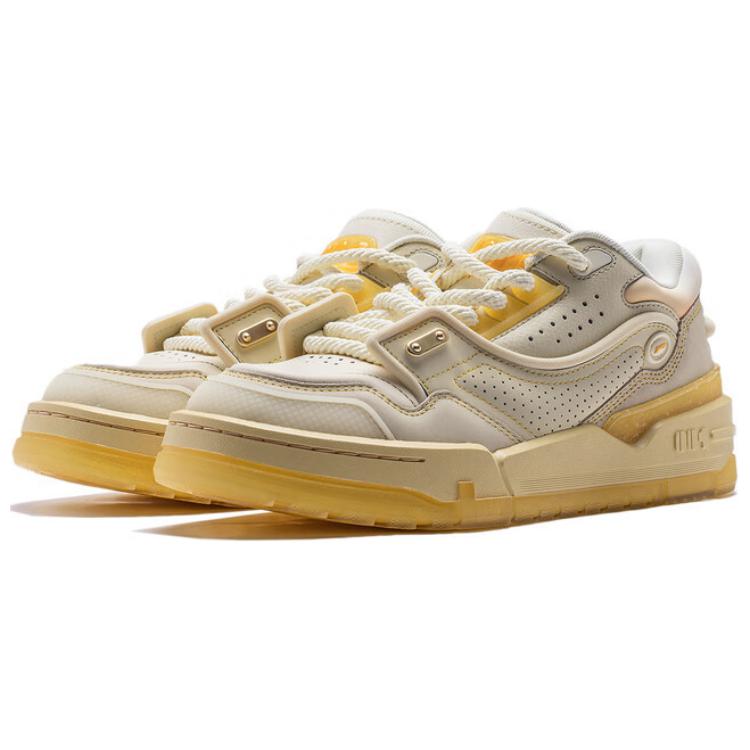 (WMNS) Li-Ning 001 BTC Mega 'Grey Yellow' AGCU004-2