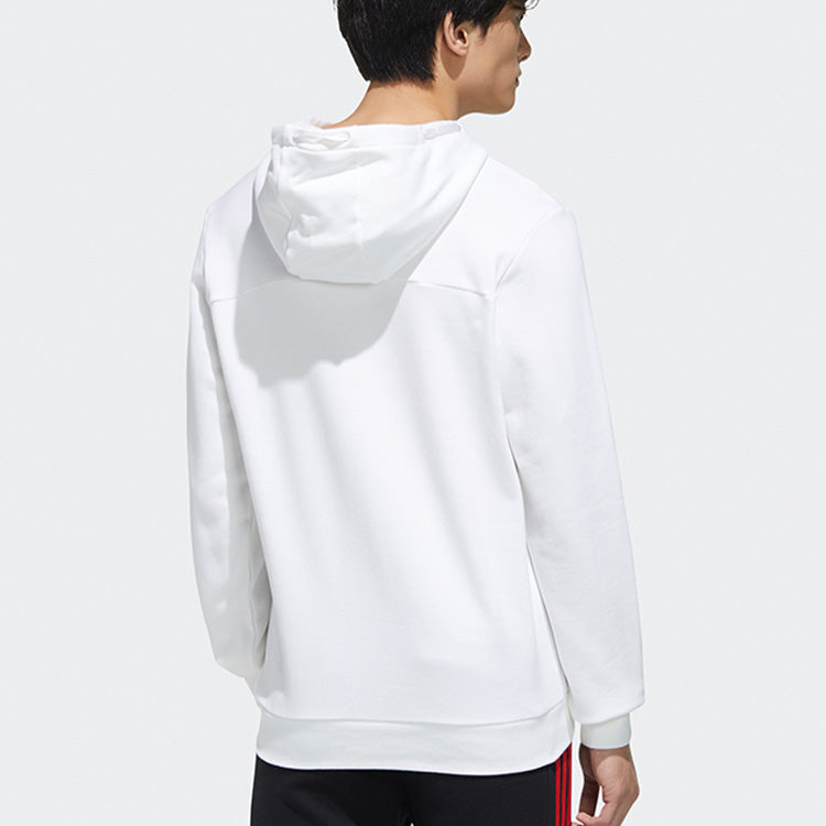 adidas neo M VLDAY HDY Sports Pullover White GE4292